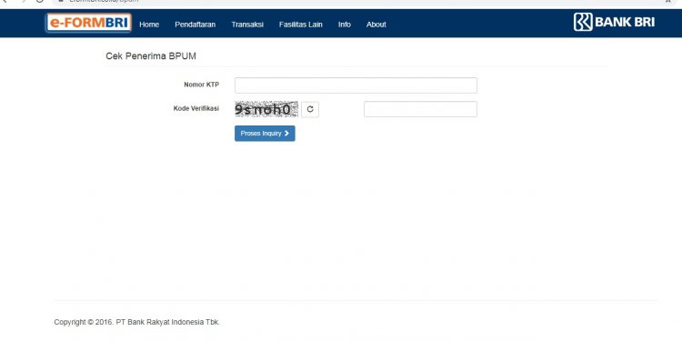 Cek Sekarang di eform.bri.co.id Apakah Terdaftar Sebagai Penerima BLT UMKM Rp. 1,2 Juta