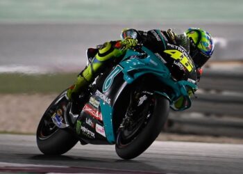 Hasil MotoGP Portugal: Valentino Rossi Terjatuh, Fabio Quartararo Naik Podium