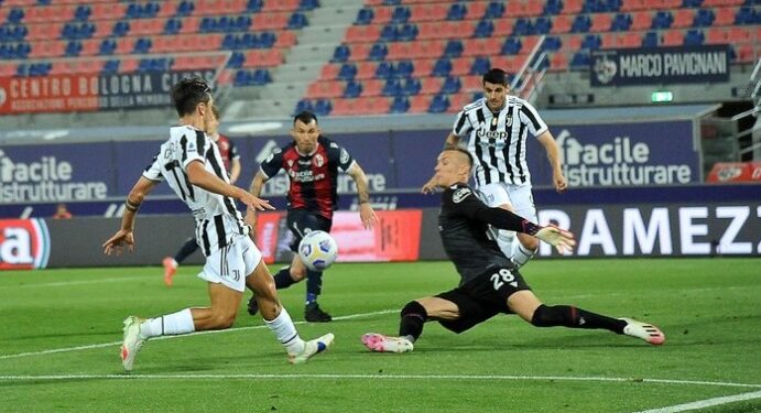 Juventus Rebut Tiket Liga Champions Usai Taklukkan Bologna