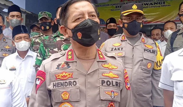 Kapolda Lampung Copot Kapolsek Candipuro