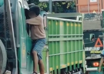 Sopir Mobil Truk Korban Laka Lantas Dipalak Preman di Jalan Lintas Sumatera