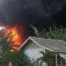 Rumah Tempat Cor BBM Hangus Dilalap Sijago Merah