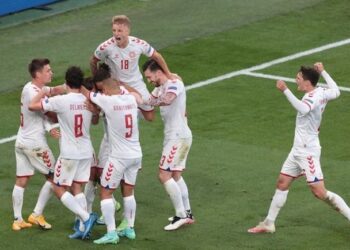 Denmark Lolos ke-16 Besar Euro 2020 Usai Hajar Rusia Dengan Skor Telak