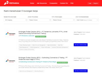 Kabar Gembira, Pertamina Buka Lima Lowongan Kerja Untuk Lulusan D4-S1