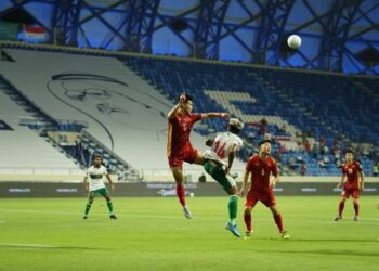 Skuad Garuda Dibantai Vietnam Tanpa Balas