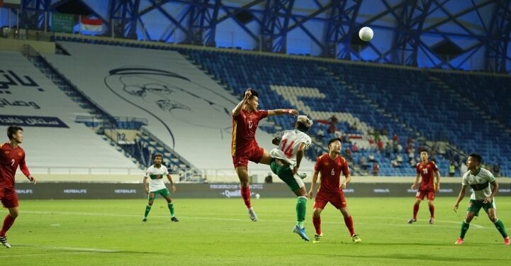 Skuad Garuda Dibantai Vietnam Tanpa Balas