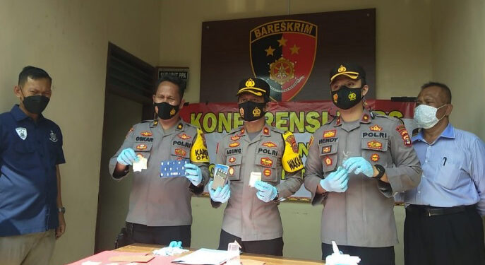 Polisi Amankan 250 Gram Sabu Dari Dua Bandar Narkotika