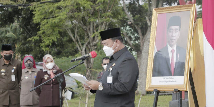 Winarti Serahkan 329 SK Kenaikan Pangkat PNS