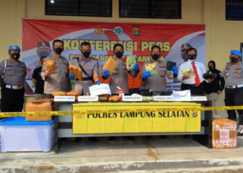 30 Kg Narkotika Asal 4 Provinsi Diamankan Petugas