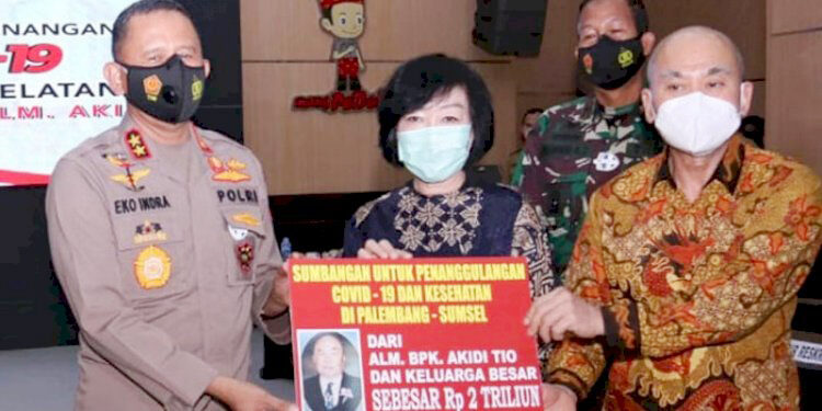 Sosok Akidi Tio, Penyumbang Rp 2 Triliun Untuk Covid-19