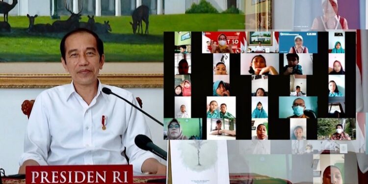 Peringatan Hari Anak Nasional 2021, Kala Jokowi Ditanya Apa Tugas Presiden