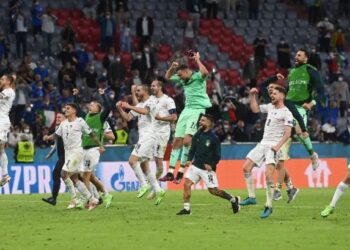 Italia Melaju ke Final Euro 2020 Lewat Drama Adu Penalti