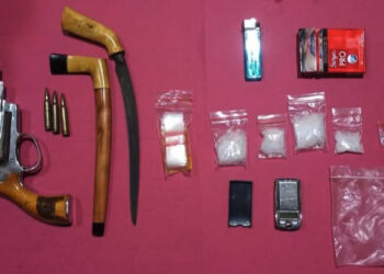 Polisi Tangkap Tiga Kurir Narkoba Bersenpi, Satu Diantaranya Perempuan