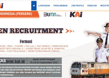 Lowongan Kerja PT KAI Buka Hingga 24 September, Berikut Formasi dan Syaratnya