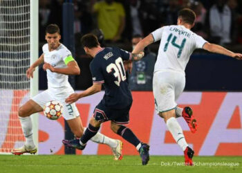 Messi Sumbang Gol Untuk Kemenangan PSG di Liga Champions