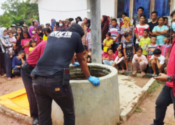 Gempar, Penemuan Mayat Bayi Laki-Laki di Dalam Sumur