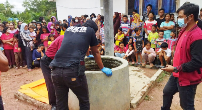 Gempar, Penemuan Mayat Bayi Laki-Laki di Dalam Sumur