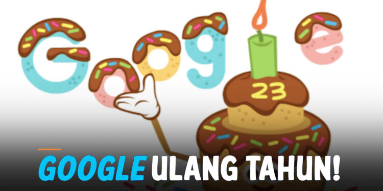 Ulang Tahun Ke-23, Hari Ini Pencarian Google Berbentuk Kue Cokelat