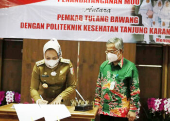 MoU Dengan Poltekkes Tanjung Karang, Winarti: Program Sekolah Gratis Untuk Masyarakat