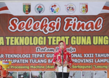 Winarti Perkenalkan Lesung Milenium Pada Lomba TTG Nasional XXII