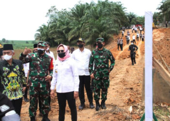 Hadiri Pembukaan TMMD Ke-112, Winarti Sampaikan Ini