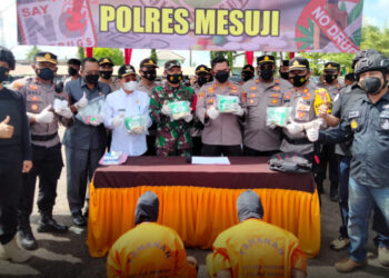 Kronologi Pengungkapan Sabu Senilai Rp 5 Miliar