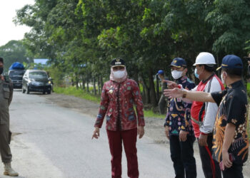 Ini Harapan Winarti Usai Tinjau Langsung Jalan dan Vaksinasi Covid-19