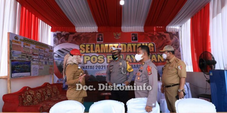 Tinjau Pos Pelayanan Nataru di Unit 2, Winarti Ucapkan Terima Kasih
