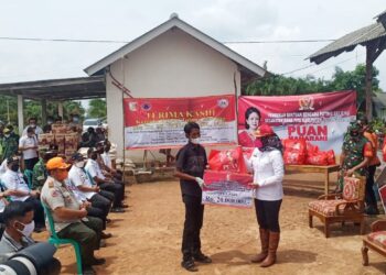 Winarti Gelontorkan Rp 190 Juta Untuk Korban Angin Puting Beliung