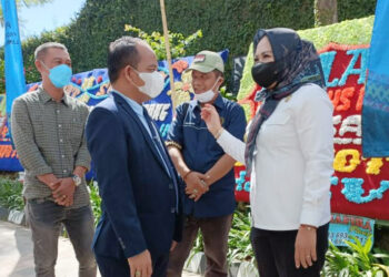 Ini Pesan Winarti Saat Hadiri Pelantikan Pengurus PWI dan IKWI