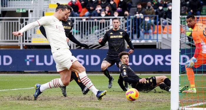 Bekuk Venezia, Peringkat Berapa AC Milan di Serie A Liga Italia