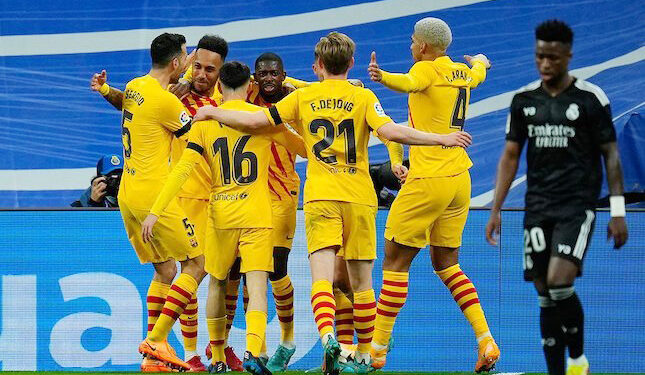 Duel El Clasico, Barcelona Pesta Gol