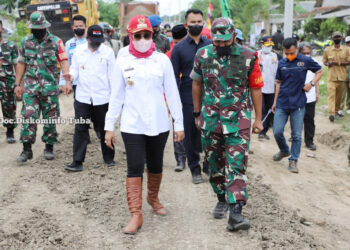 Winarti Gelontorkan 1 Miliar Untuk Pembangunan Jalan di Sungai Nibung