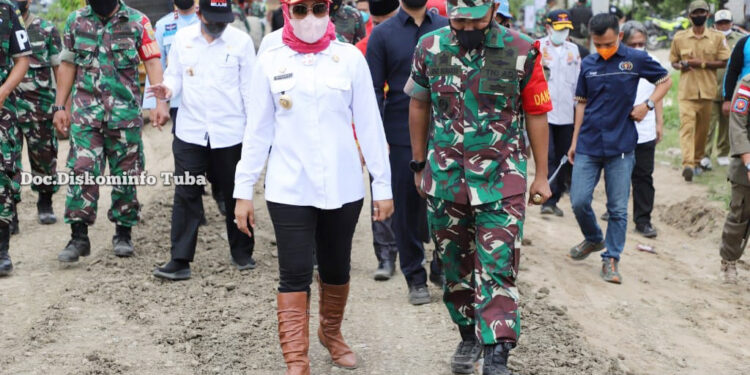 Winarti Gelontorkan 1 Miliar Untuk Pembangunan Jalan di Sungai Nibung