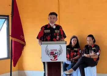 Rafialwan Athariq Subing Resmi Jabat Ketua SAPMA-PP Kota Metro