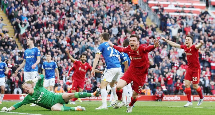 Liverpool Menjaga Asa Juara Liga Inggris Usai Bekuk Everton