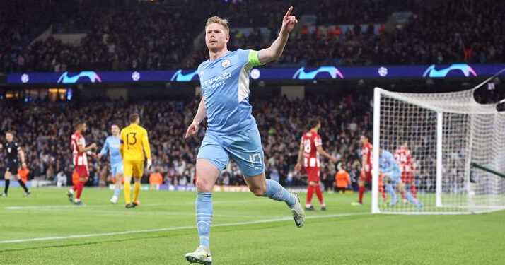 Man City Raih Kemenangan di Leg Pertama Perempat Final Liga Champions