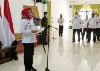 Lantik 110 BPK, Bupati Winarti: Semangat Muda Bawa Stimulus Untuk Kemajuan