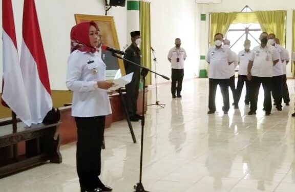 Lantik 110 BPK, Bupati Winarti: Semangat Muda Bawa Stimulus Untuk Kemajuan