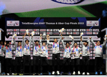 India Cetak Sejarah Baru Thomas Cup 2022 Usai Bekuk Indonesia di Final