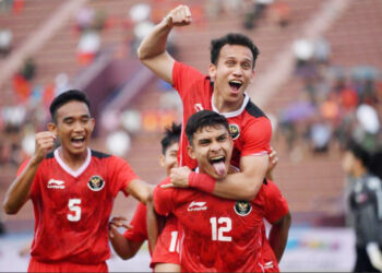 Garuda Muda Puncaki Klasemen Grup A Usai Menang Telak Dari Filipina