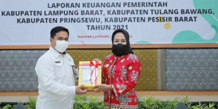 Sabet Penghargaan Dari BPK RI, Winarti: Opini WTP Ke-8 Kali Secara Berturut