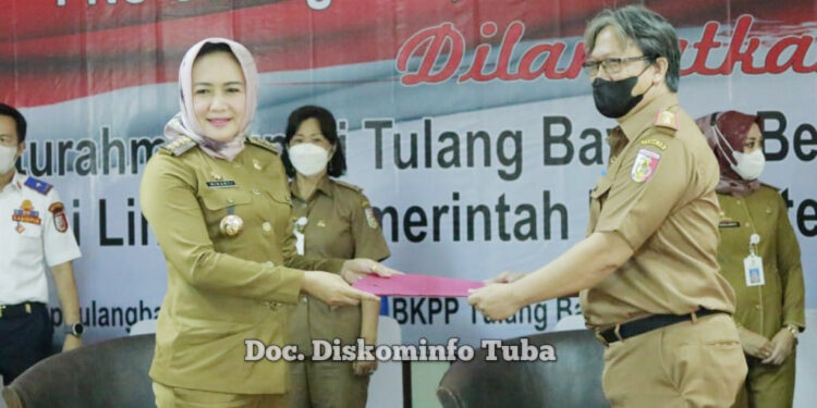 268 PNS Tulang Bawang Naik Pangkat, Winarti: Ingat, Kita Adalah Pelayan Masyarakat