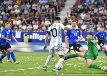 Argentina Bungkam Estonia, Messi Jadi Bintang Paling Bersinar