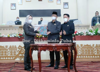 DPRD Tulang Bawang Gelar Rapat Paripurna Rekomendasi LKPJ TA 2021