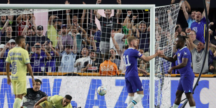 Awali Laga Pramusim, Chelsea Bekuk Club America