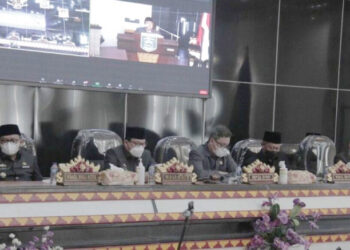 Catatan Yang Disampaikan DPRD Kota Metro di Rapat Paripurna LKPJ