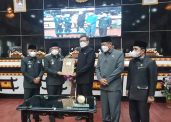 DPRD Kota Metro Gelar Sidang Paripurna Raperda Pelaksanaan APBD Tahun 2021
