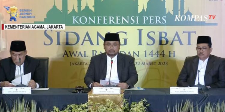 Pemerintah Telah Menetapkan Awal Puasa Ramadhan 1444 H