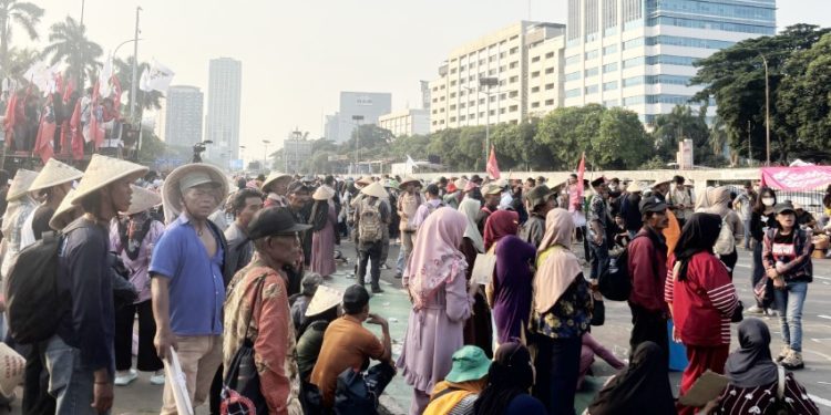 Aksi Unjuk Rasa Hari Tani Nasional Bubar Setelah Tuntutan Kunci Dikabulkan DPR